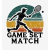 Game Set Match Adult Long Sleeve Hoodie - 2 of 2