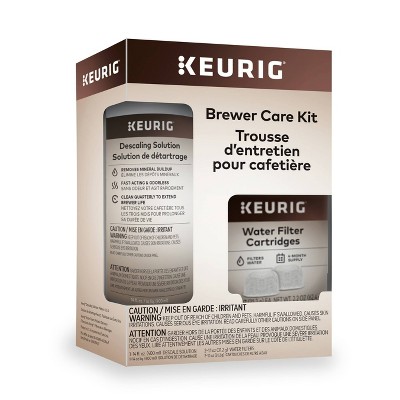 Keurig 3 month Brewer Maintenance Kit, with Rinse Pods, Descale Solution, and Filter Cartridges