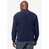 KingSize Soft Waffle Henley - 3 of 4