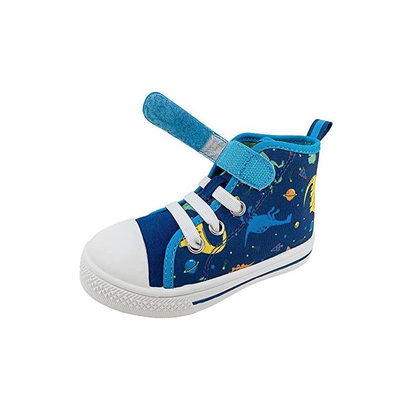 Rainbow Daze Toddler Shoes,HI Top Sneaker Slip On, 3 of 9
