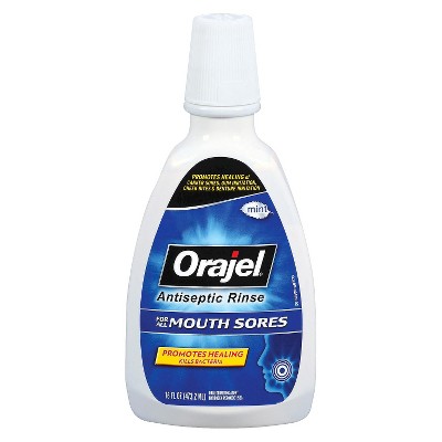 Orajel ™ Antiseptic Mouth Sore Rinse : Target