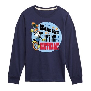 Boys' - Disney - Mickey Long Sleeve Graphic T-Shirt - 1 of 4