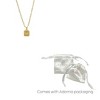 Adornia Tarnish Resistant 14k Gold Plated Paper Clip Chain Pendant Neckalce - 2 of 2