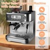 COZONY 15-Bar Espresso Machine with Grinder, PID Temp Control, Milk Frother, 8.8oz Hopper - 4 of 4