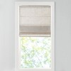 Vynxaria 31"Wx64"L Linen Blend Light Filtering Cordless Roman Shade,Natural(Only 1 PC) - 2 of 4