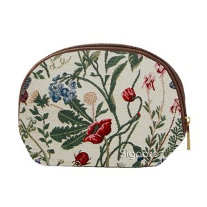 Signare USA Morning Garden Floral Cosmetic Make Up Bag - 1 of 4
