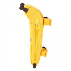 Snack! Banana Hammock Saddle Bag Yellow Velcro Straps - 1 of 4