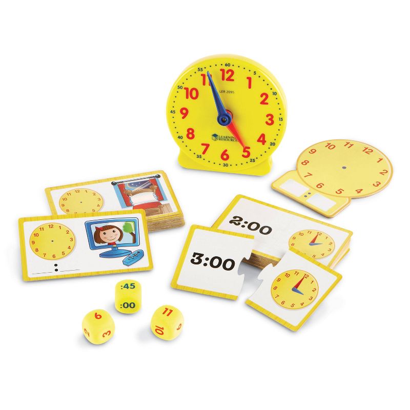 Learning Resources Kids&#39; Time Activity Set 41pc, 3 of 8