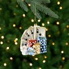 NORTHLIGHT 4" Playing Cards with Dice and Chips Poker Christmas Ornament - Silver - 2 of 4
