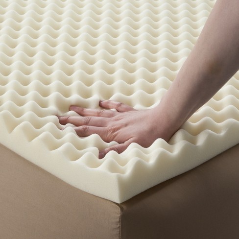 Enhance Highloft 2 Memory Foam Topper White - Future Foam : Target
