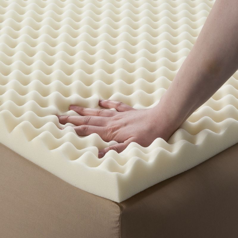 Enhance Highloft 2" Memory Foam Topper White - Future Foam, 1 of 4