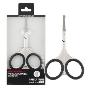 JAPONESQUE Men's Essential Facial Grooming Scissor - 1 of 4