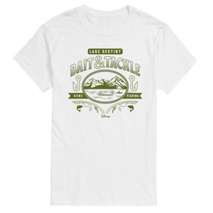 Men's - A Goofy Movie - Lake Destiny Bait Tackle Short Sleeve Graphic T-Shirt - 1 of 4
