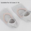 Anna-Kaci Women's Open Toe Yoga Socks with Anti-Slip Grip Sole Breathable Fabric for Barre and Pilates 2-Pack - 2 of 4