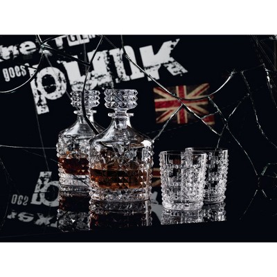 Nachtmann Punk Crystal Whiskey Tumblers Set of 4