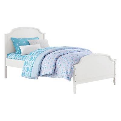 target white twin bed