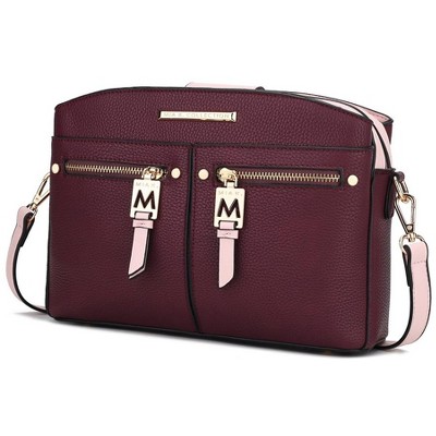 MKF Collection Zoely Vegan Leather Women's Crossbody Bag by Mia K