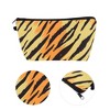 Unique Bargains Animal Print Makeup Bag Orange 1 Pc - 3 of 4