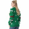 Joyfy Christmas Sweaters for Women, Funny Christmas Ugly Sweater Cardigan, Casual Light Up Ugly Xmas Tops - 2 of 4