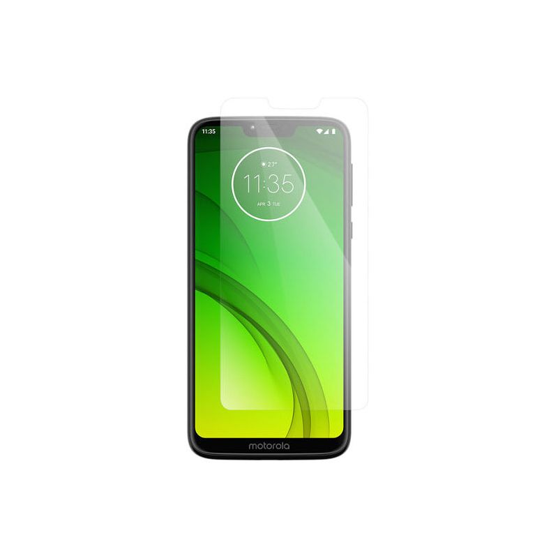 ZAGG for moto g7 power InvisibleShield Tempered Glass+ Screen Protector - Clear, 3 of 5