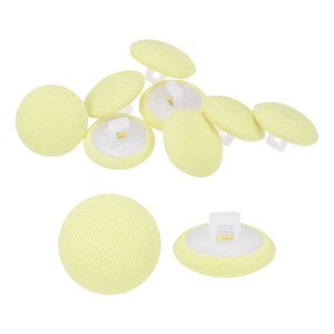 Unique Bargains Bridal Wedding Dress Suit DIY Satin Shiny Sewing Buttons 10 Pcs - 1 of 4
