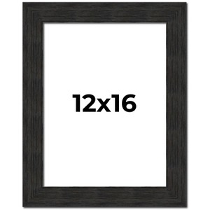 PosterPalooza | Contemporary Black Picture Frame - UV Acrylic, Foam Board Backing, Hanging Hardware - 1 of 4
