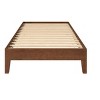 NicBex Wood Twin/Full/Queen Size Platform Bed Frame,Solid Wood Slats Support,6.5" Under Bed Storage,No Box Spring Needed,Noise-Free,Easy Assembly - 3 of 4