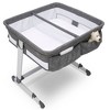 Delta Children Simmons Kids' By The Bed City Sleeper Bassinet for Twins - Gray - 4 of 4