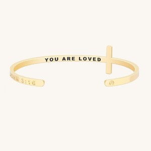 Mantra Jewelry - John 3:16: You Are Loved cross bracelet - 1 of 4