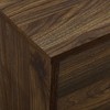 Saracina Home Single Door Mid-Century Modern TV Stand for TVs up to 58" Dark Walnut - 3 of 4