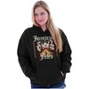 Christmas Bells Joyeuse's Fetes Hoodie Sweatshirt Women Men Brisco Brands - 3 of 4