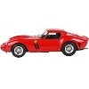 1962 Ferrari 250 GTO Red with DISPLAY CASE Limited Edition to 300 pieces Worldwide 1/18 Model Car by BBR - 3 of 4
