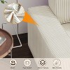 Corduroy Sectional Sofa, L Shaped Modern Corduroy Couch with Chaise, Comfy Sofa Couch with Deep Chaise for Living Room - 2 of 4