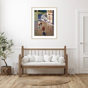 Amanti Art Girls Day Out by Lisa Timmerman Wood Framed Wall Art Print - 1 of 4