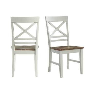 Bedford Standard Height Side Chair Set Natural/Cream - Picket House Furnishings