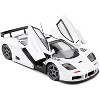 1996 McLaren F1 GTR Short Tail White 1/18 Diecast Model Car by Solido - 2 of 4