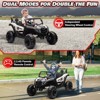 JOYRACER 24V Ride on Car w/ Remote Control, 4WD Powered Electric Off-Road UTV with 4*200W Motors - 3 of 4