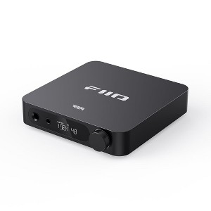 FiiO K11 R2R DAC and Headphone Amplifier for Home Audio or PC, 6.35mm and Balanced 4.4mm, RCA, Coaxial, Optical, 1300mW, 384kHz/24Bit DSD256 - 1 of 4