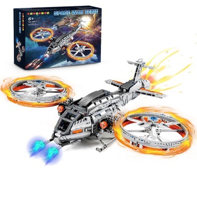 Hogokids Star Space Creativity Interlocking Block Building Set, 817 Count