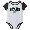 NHL Dallas Stars Boys' 3pk Bodysuit - 4 of 4