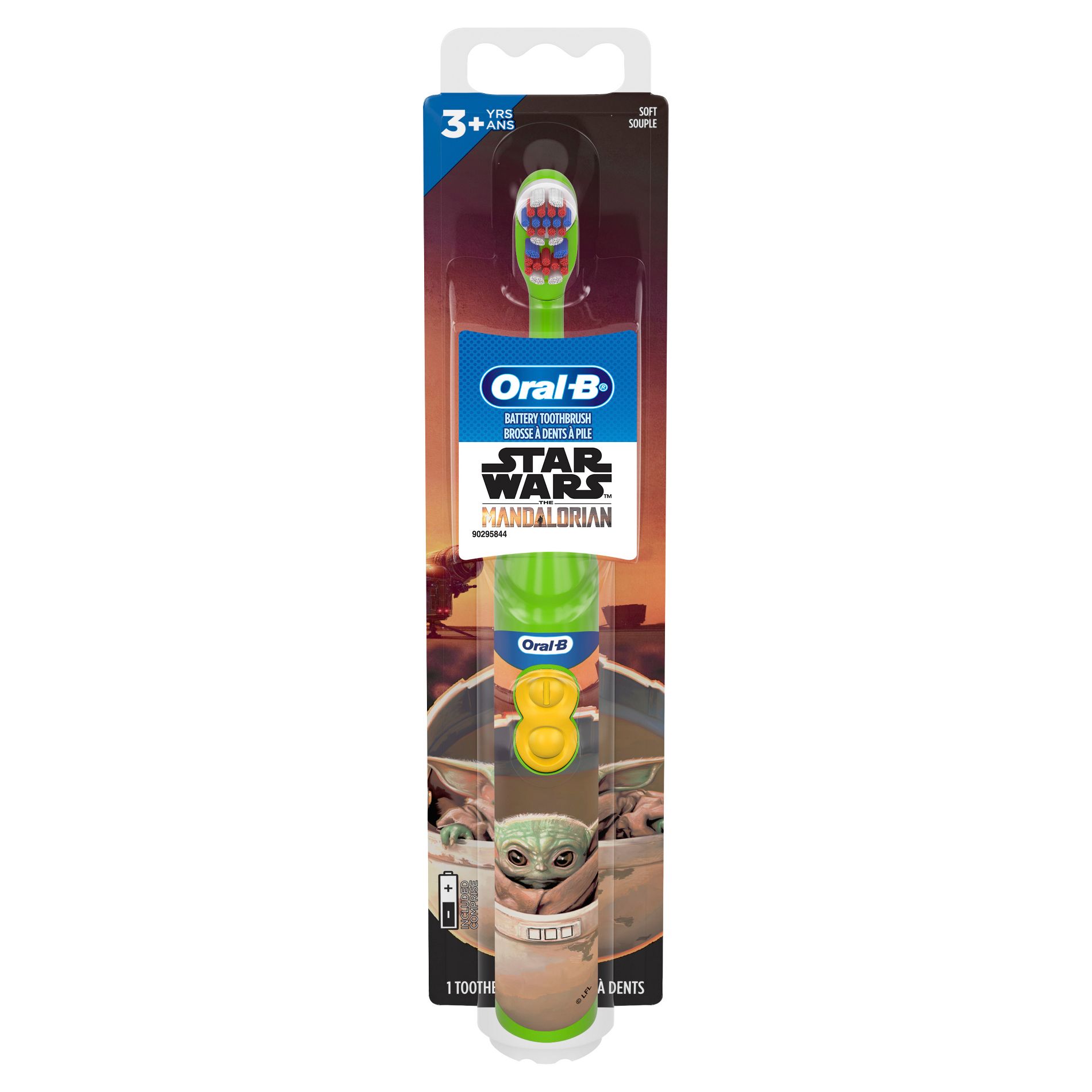 Oral-B Star Wars The Mandalorian Kids' Battery Toothbrush - Soft