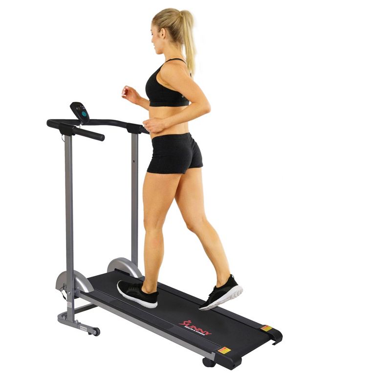 Sunny Health and Fitness (SF-T1407M) Manual Walking Treadmill, 3 of 9