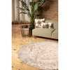 Luxe Arlington Faux Sheepskin Circular Rug | 6' - 3 of 4