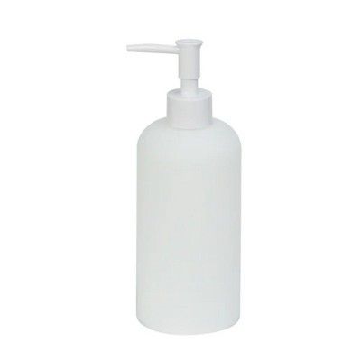 LunaLulinlk Frosted White Soap Pump, Plastic