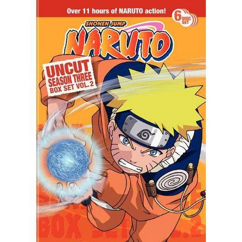 Naruto Uncut Season 3 Volume 2 Dvd 10 Target