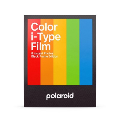 Polaroid Color Film for I-Type (8 Exposures) + Polaroid Black & White  i-Type Instant Film (8 Exposures) + Album + Cloth