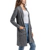 Hello Mello Women’s Cuddleblend Lounge Open Front Cardigan - 2 of 3