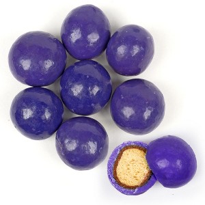 Premium Gourmet Purple Candy Milk Chocolate Malted Milk Balls 1.67 lb bag - 1 of 1