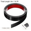 Unique Bargains Self-Adhesive Stainless Steel Mirror Finish Peel and Stick Wall Trim - 2 of 4