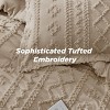 Bedsure Tufted Comforter Set – Boho Farmhouse Embroidered Bedding - 3 of 4